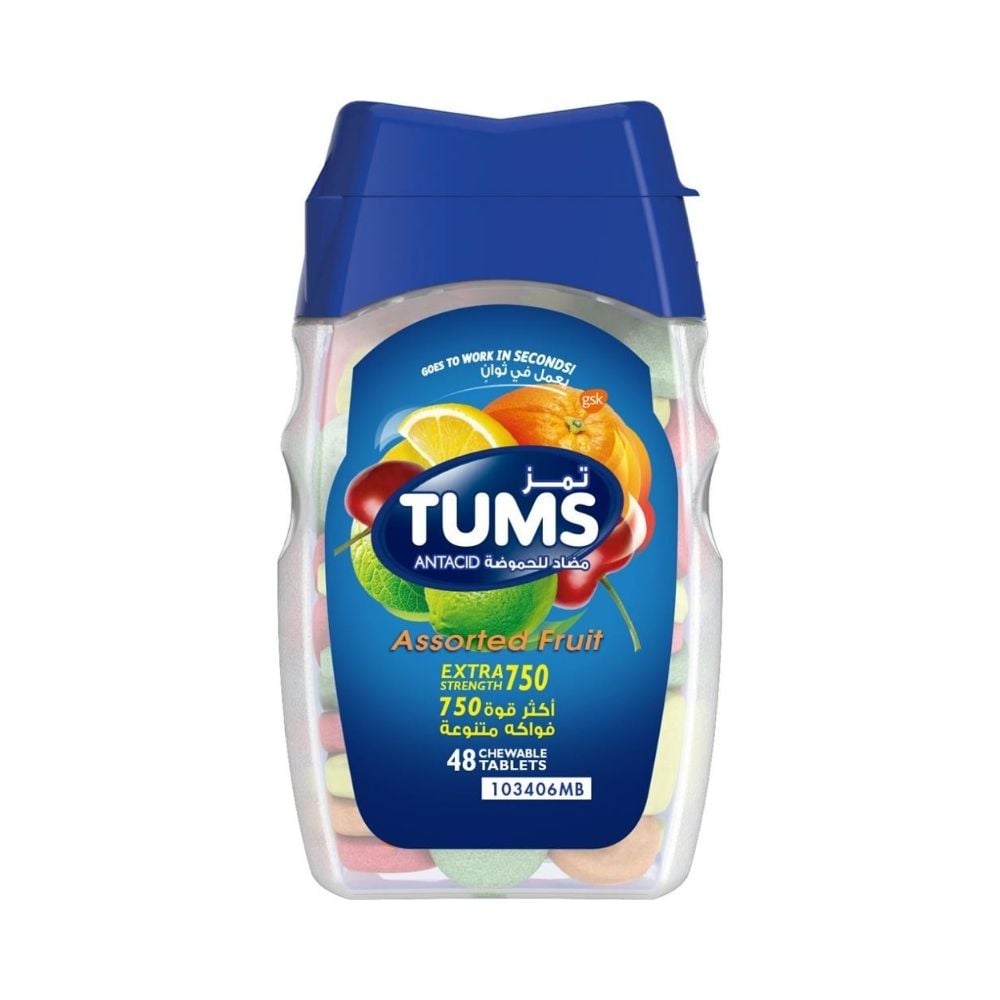 Tums® Extra Strength 750 Assorted Fruit 